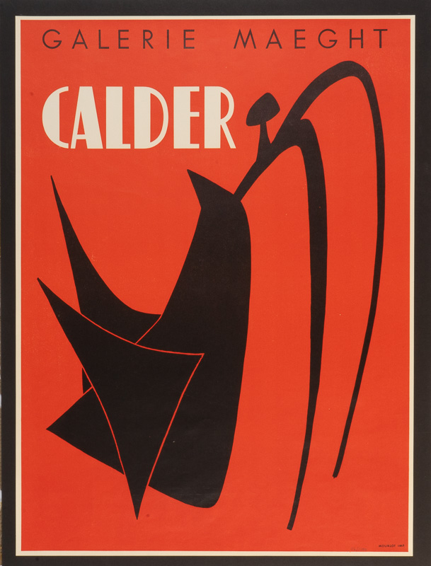 Poster for Calder Exhibition
