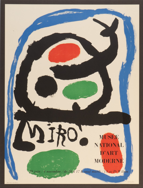 Poster for Miro - Musee National